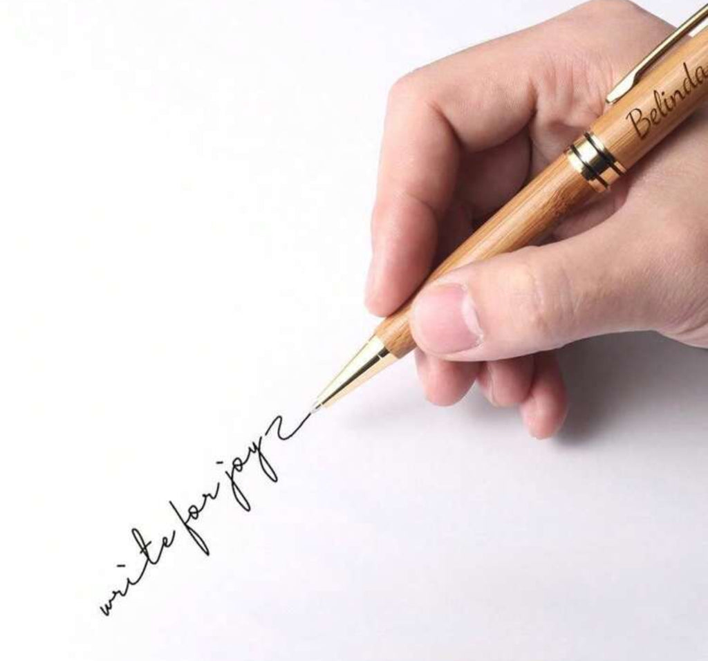Engraved Wooden Pen with Box – Personalized Gift