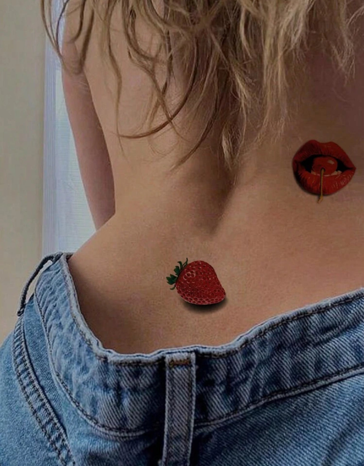 Tatouages Temporaires 3D Sensuels – Pack de 2 Feuilles