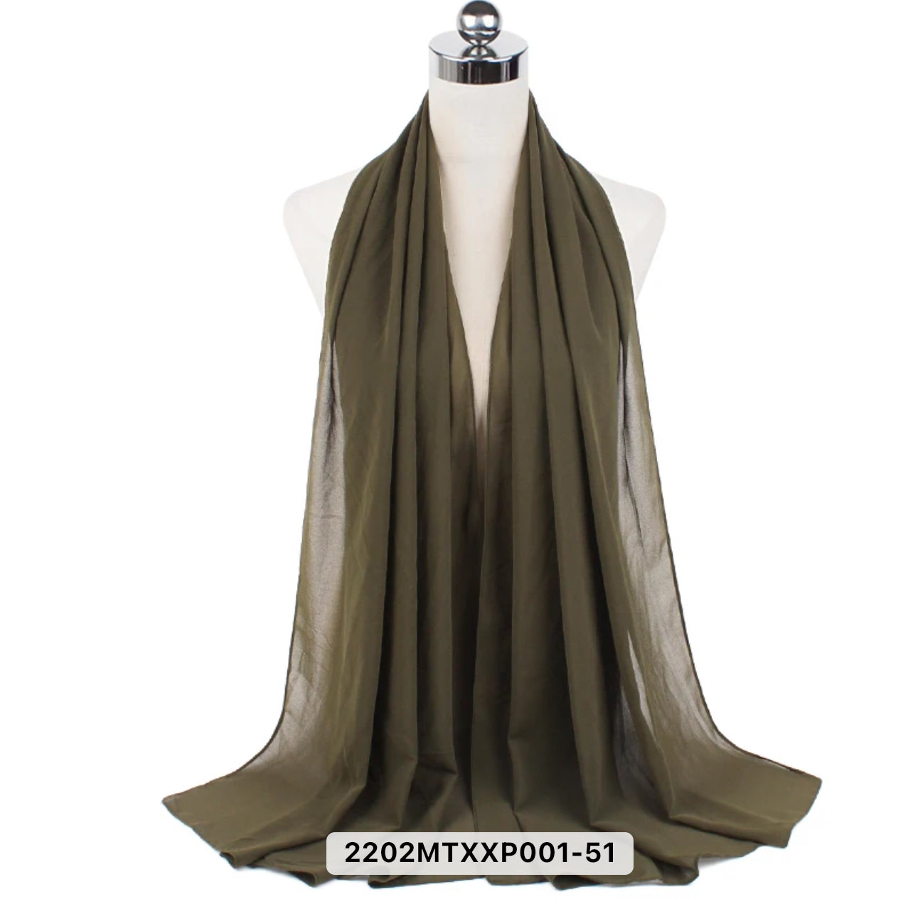 Hijab Mousseline de soie