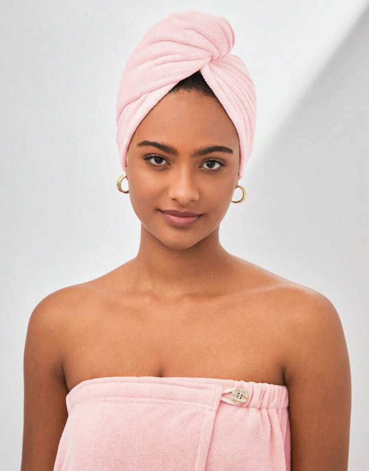 Serviette turban en microfibre à séchage rapide