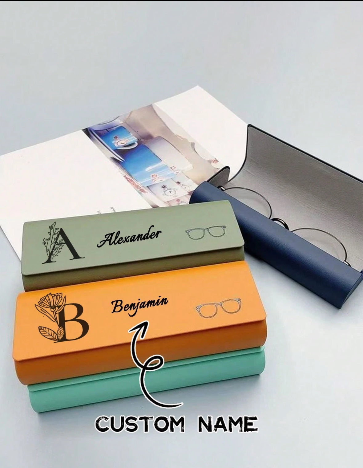Étui lunettes personnalisés