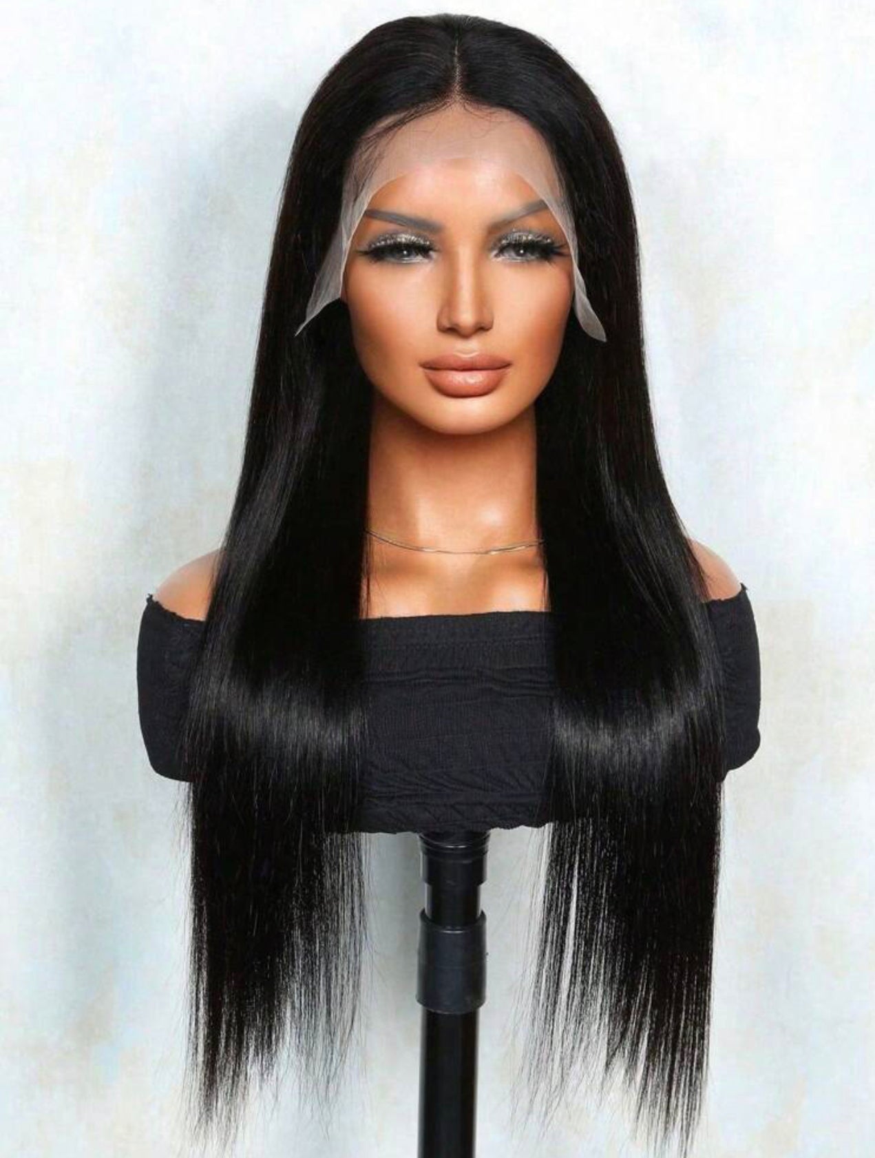 Straight human hair wig / Staight wig