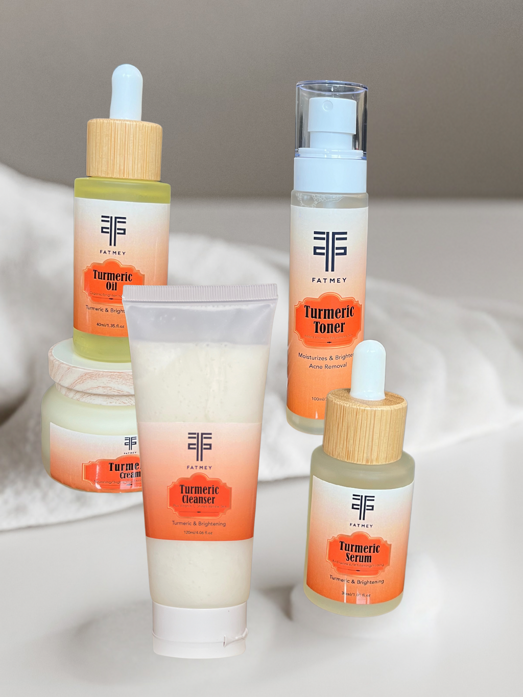 Routine Visage au Curcuma – 6 Soins | FATMEY