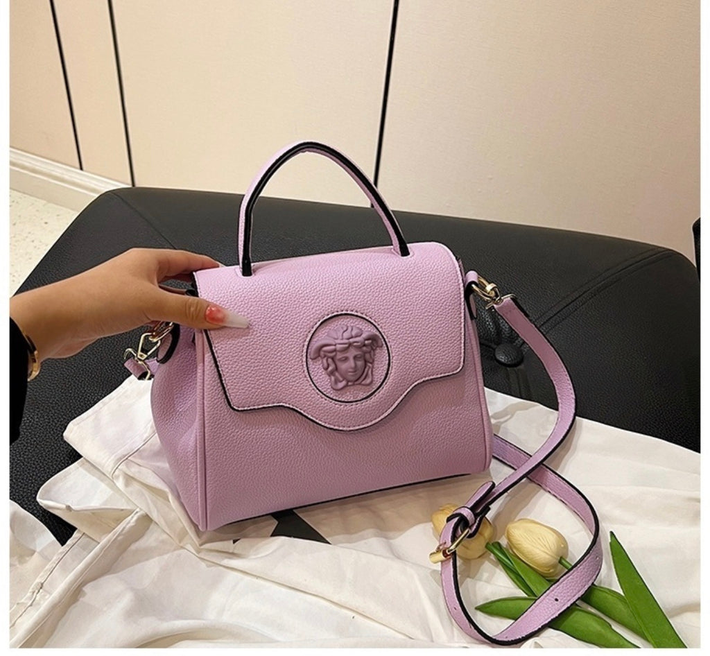 Sac à main "Iconic Medusa" en Cuir Grainé