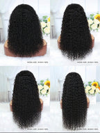 Water Wave wig/ wig 200% 13*4 transparent lace frontal