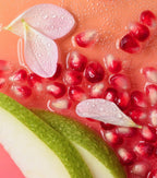 Champagne rosé
Huile de rasage