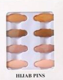 1 boîte Épingles à foulard