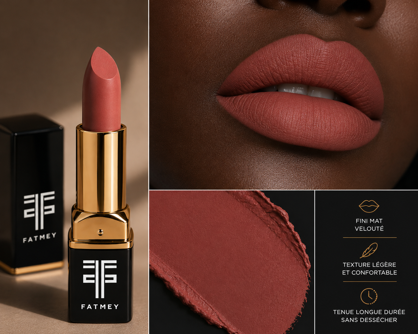 Rouge à Lèvres Éclat Classique | FATMEY