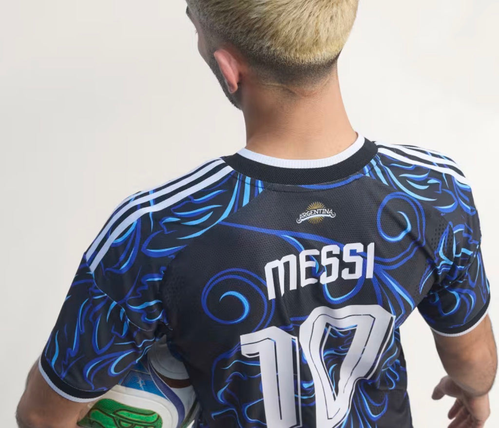 Argentina 26 Messi Authentic Jersey