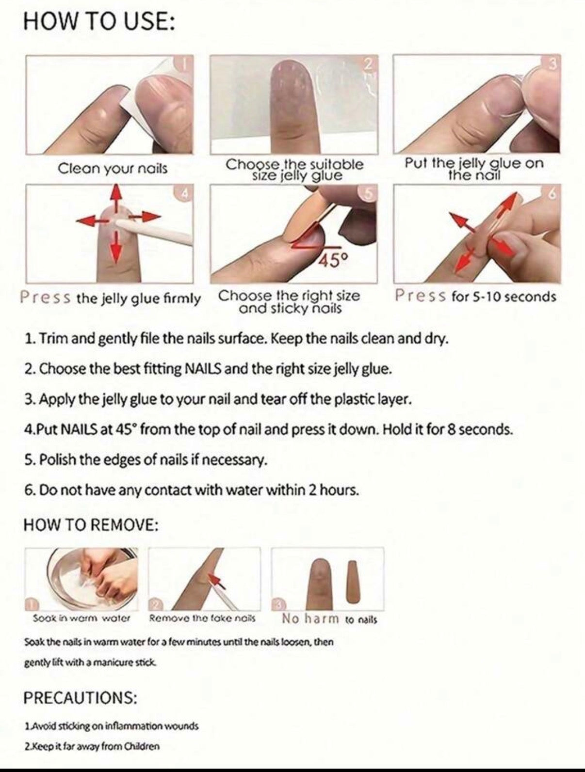 Press-On Nails Marron Chocolat & Or | Faux Ongles Réutilisables
