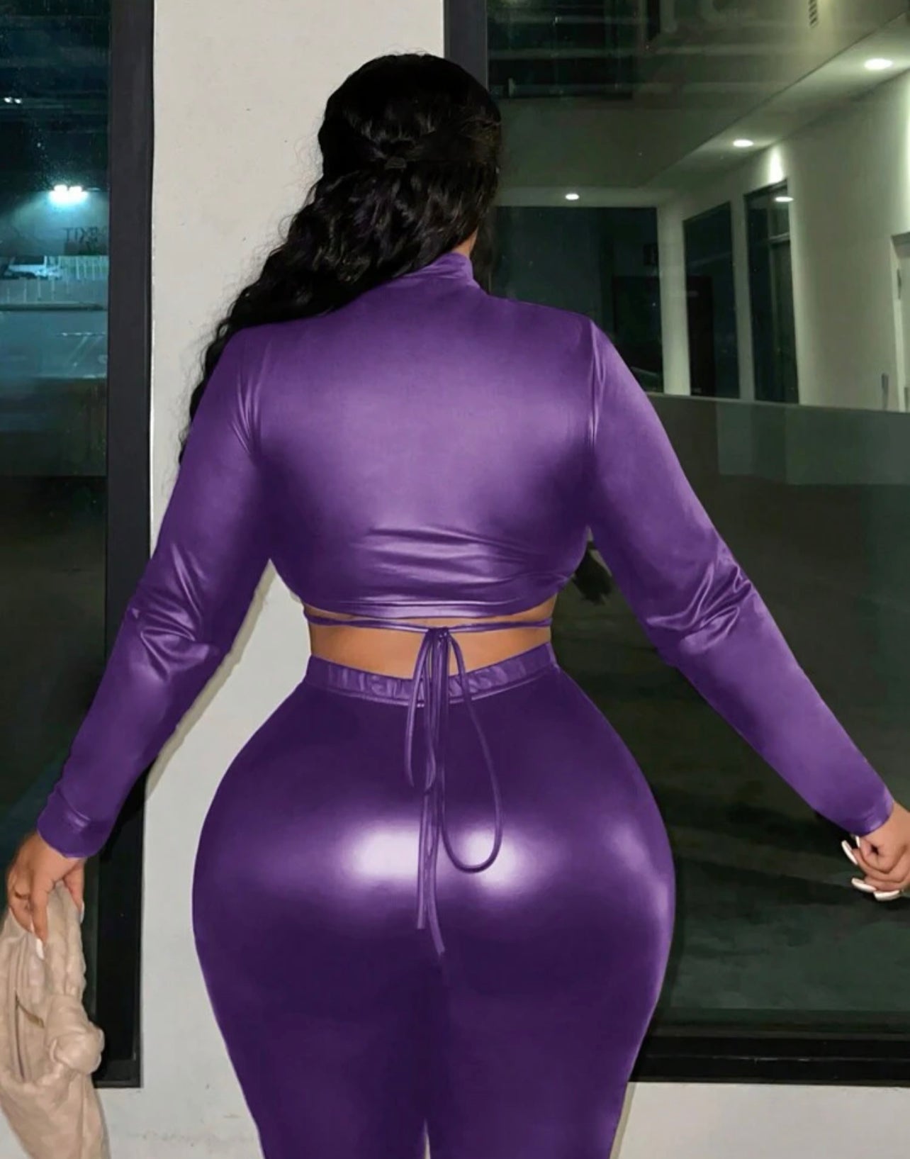 Ensemble cuir PU Taille 1XL