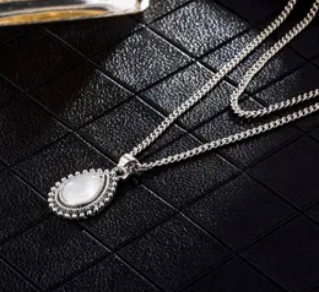 Collier Double Boho avec Perles et Cristaux