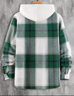 Chemise À Manches Longues À Carreaux