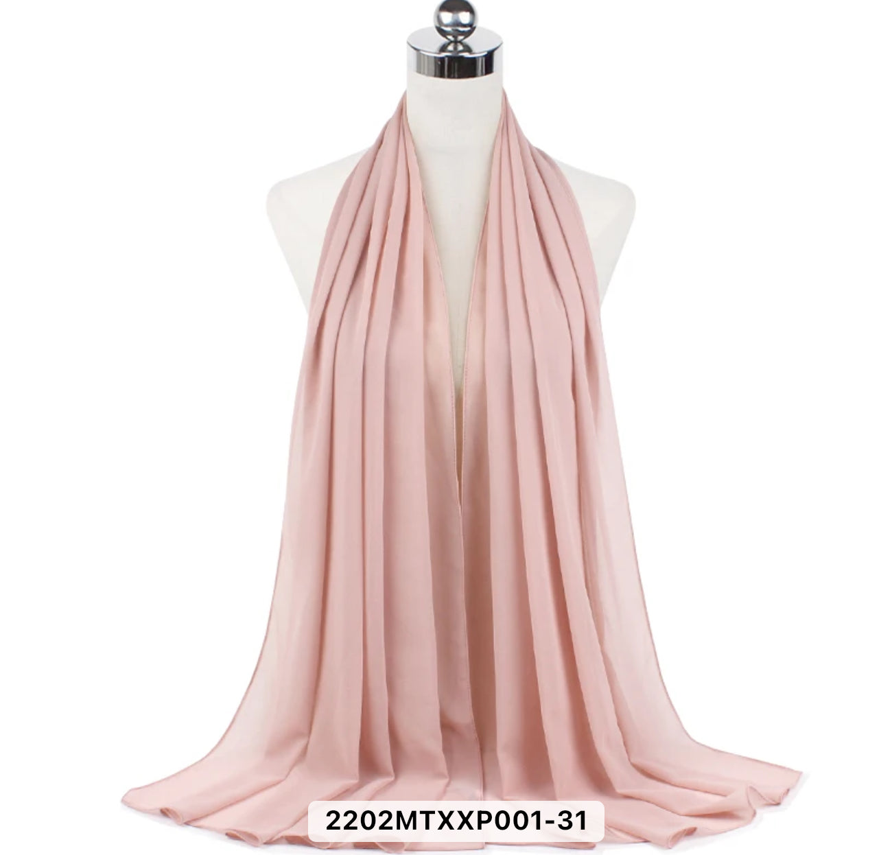 Hijab Mousseline de soie