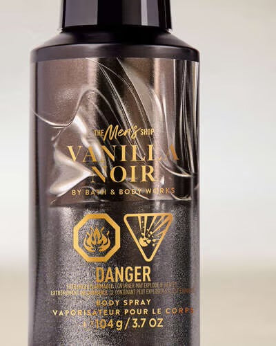 Bath & Body Works Vanilla Noir – Spray Corporel Homme 104 g