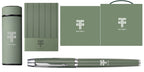 Coffret Cadeau de Luxe Personnalisé – Carnet A5, Stylo & Thermos