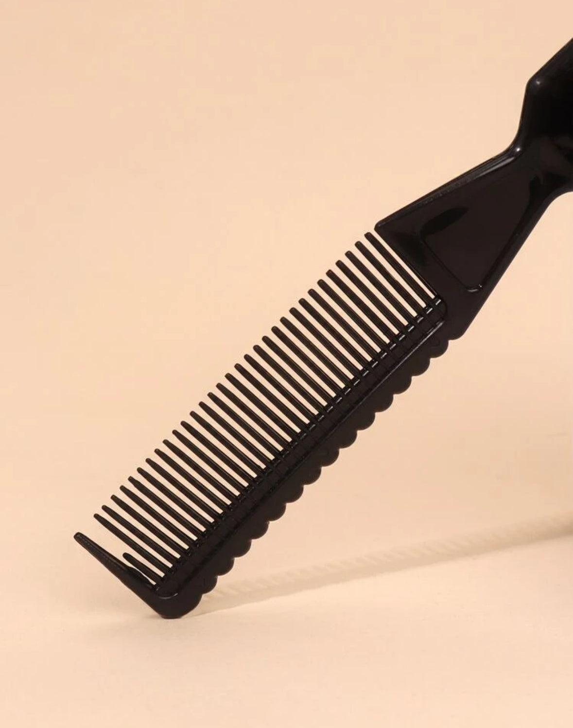 Brosse & Peigne 2-en-1 – Parfait pour des Baby Hairs Impeccables