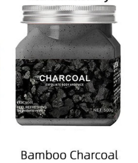 Gommage exfoliant pour le corps à base de plantes et de sel de mer