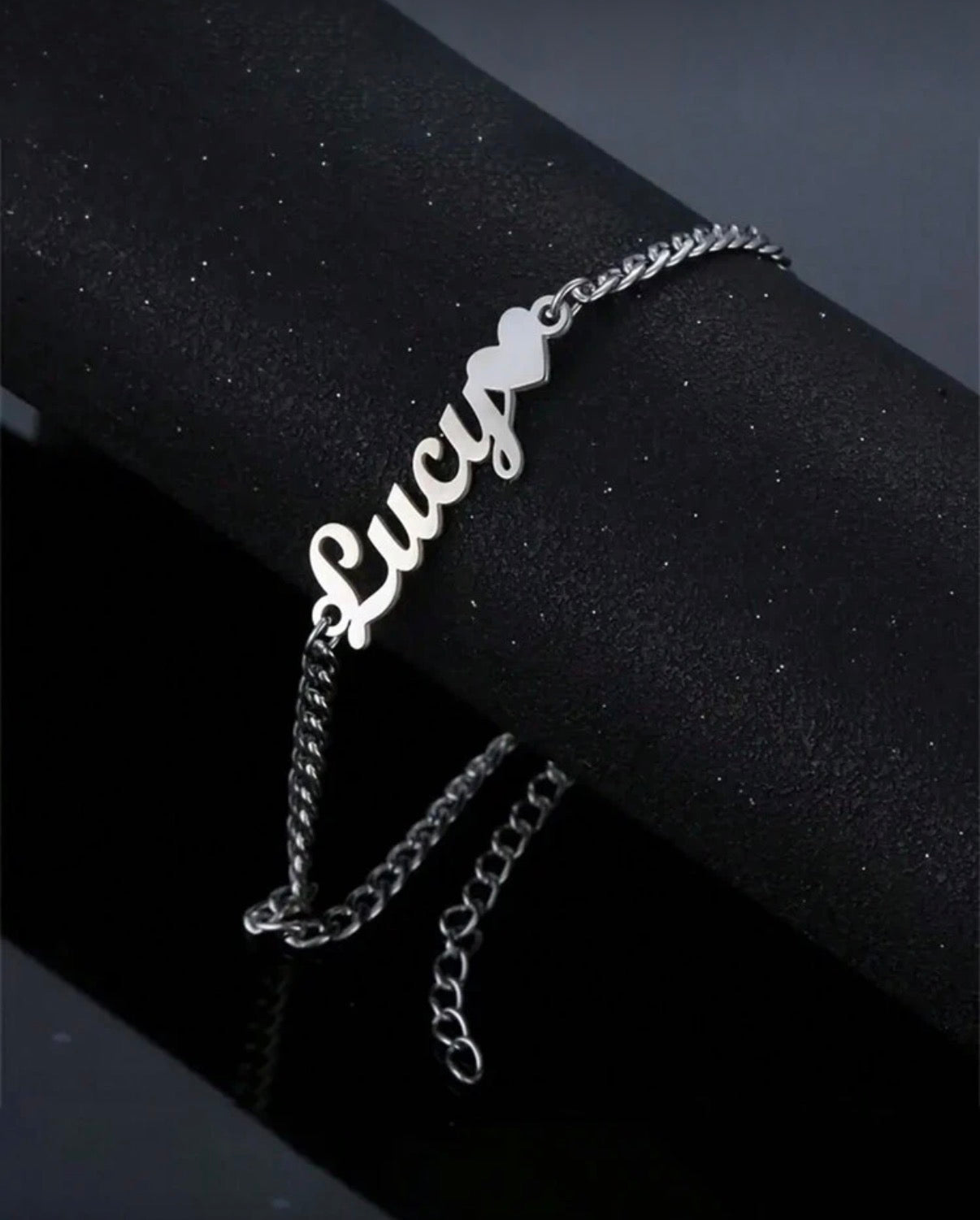 Bracelet Chaîne En Acier Inoxydable De 3 Mm Personnalisé