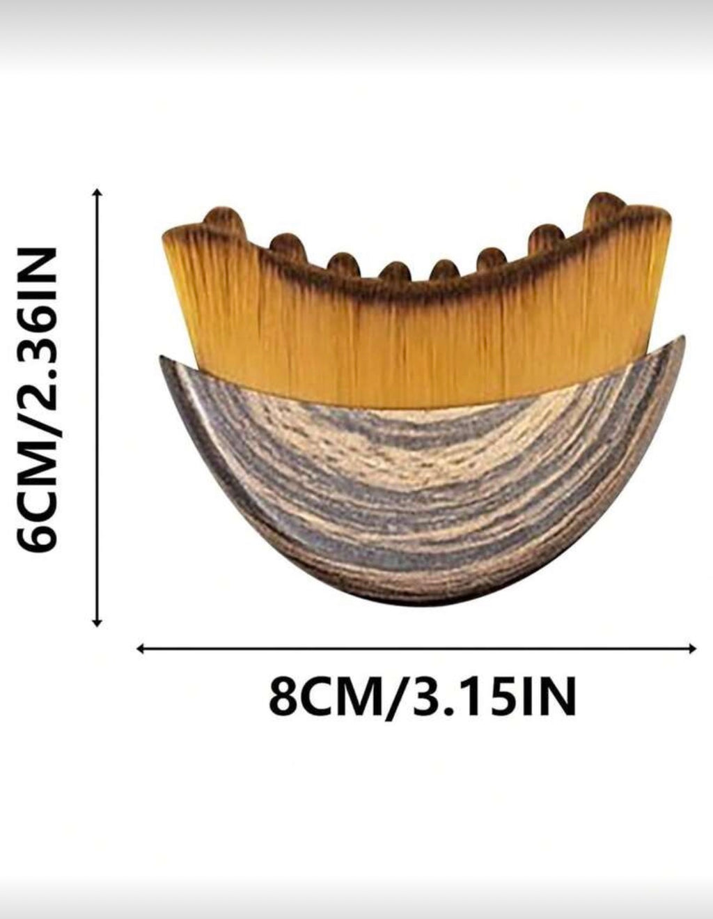 Brosse de Massage Visage et Cou en Bois – Rituel Spa & Détox