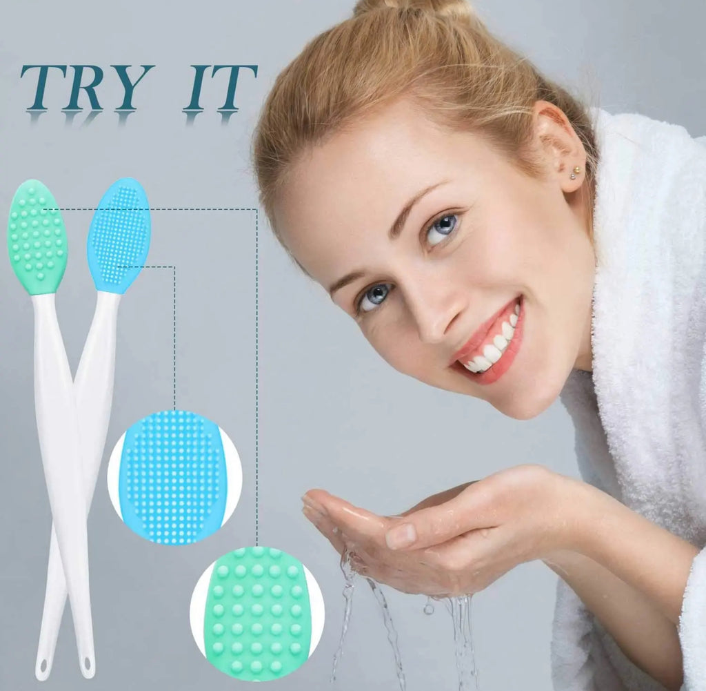 Brosse Visage en Silicone Nettoyante et Exfoliante