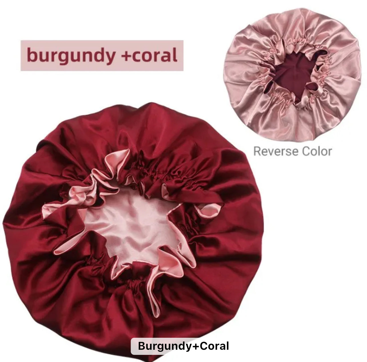 Bonnet en Satin Double Couche