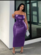 Ensemble 2 pièces cuir PU femme ronde Apoutchou