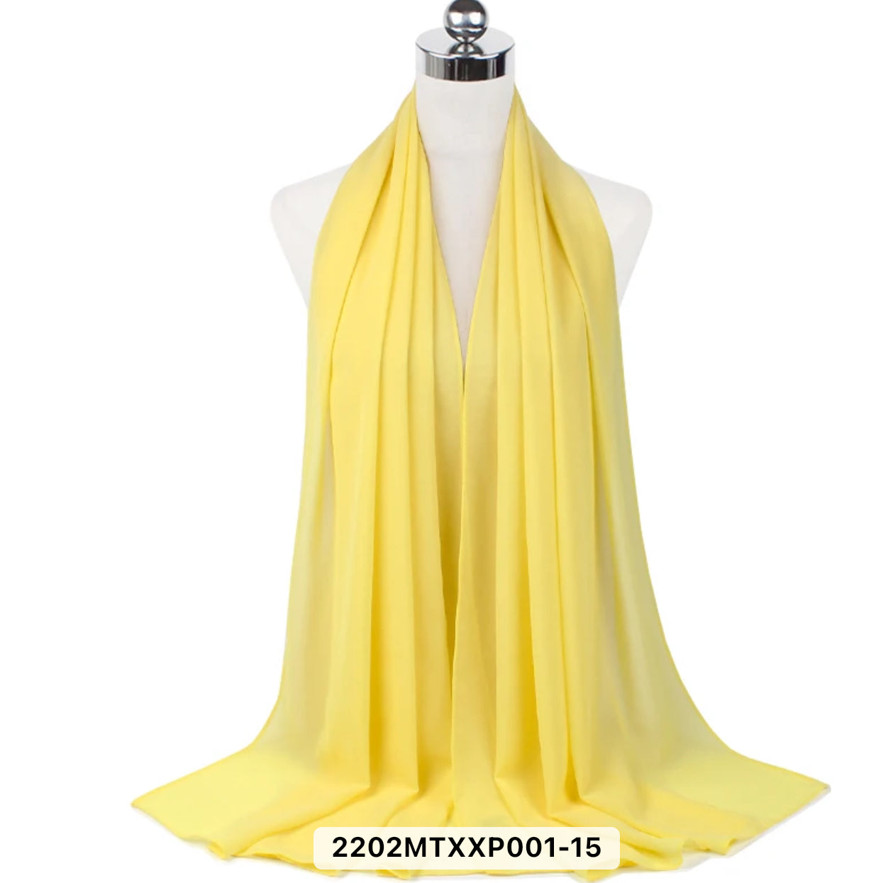 Hijab Mousseline de soie