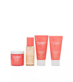 Coffret-cadeau soins pour le corps White Peach Mango avec sac de voyage réutilisable
