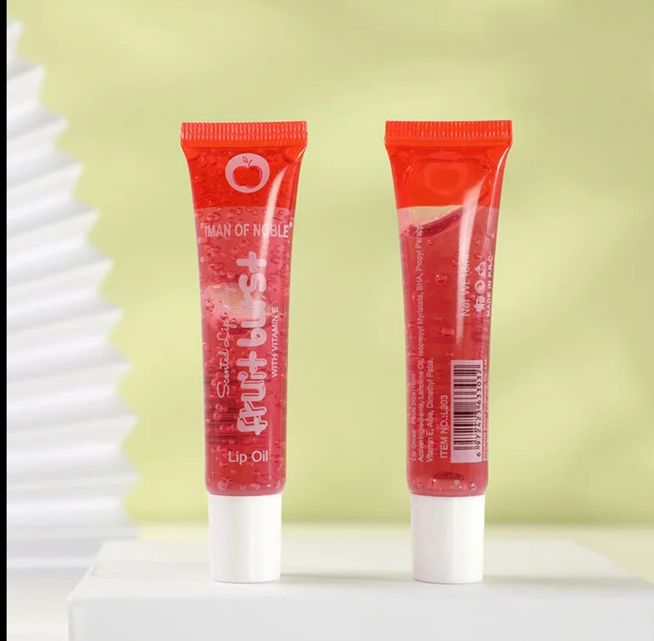Éclat Fruité: Huiles à Lèvres Revitalisante