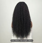Perruque cheveux humain Kinky Curly / wig 200% 13*4 lace frontal transparente