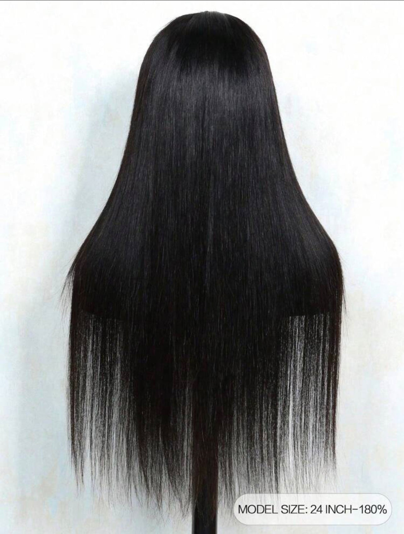 Straight human hair wig / Staight wig