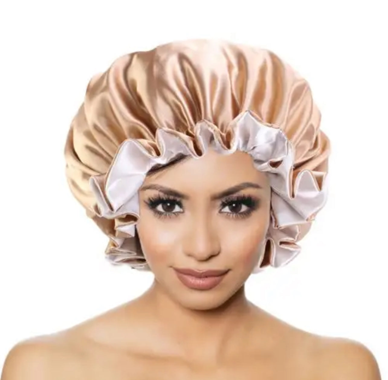 Bonnet en Satin Double Couche