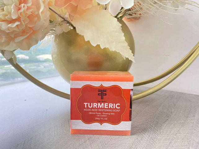 Natural soap with
 Turmeric