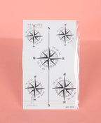 Tatouage Temporaire Boussole – Design Élégant et Résistant