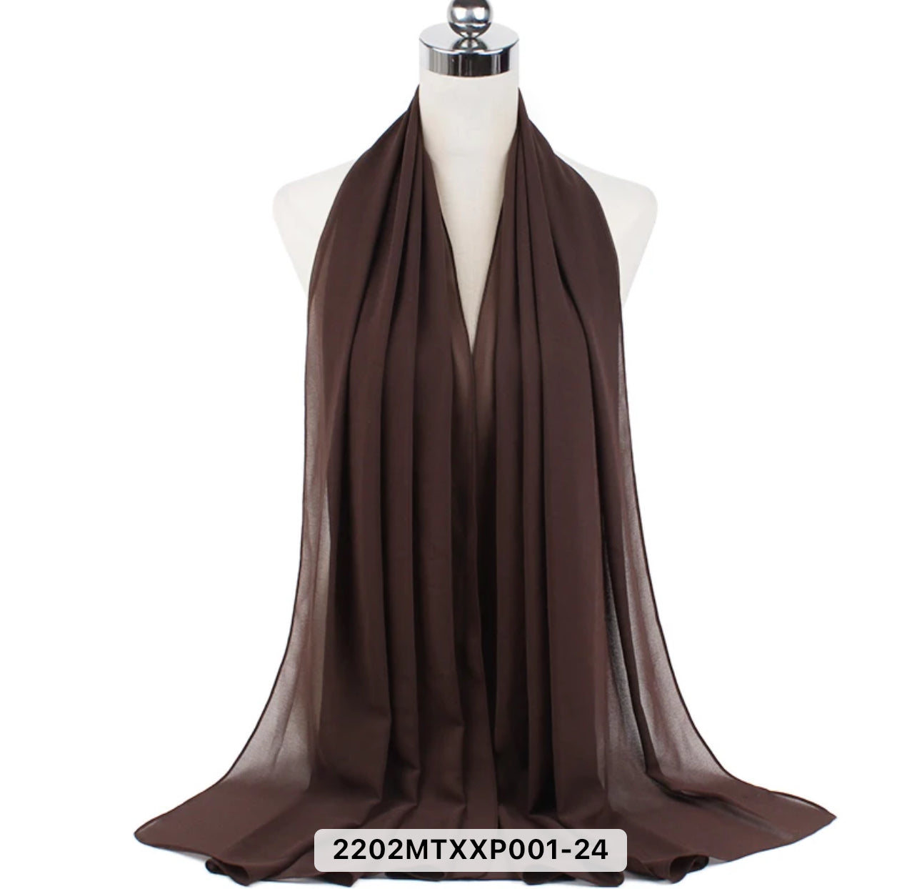 Hijab Mousseline de soie