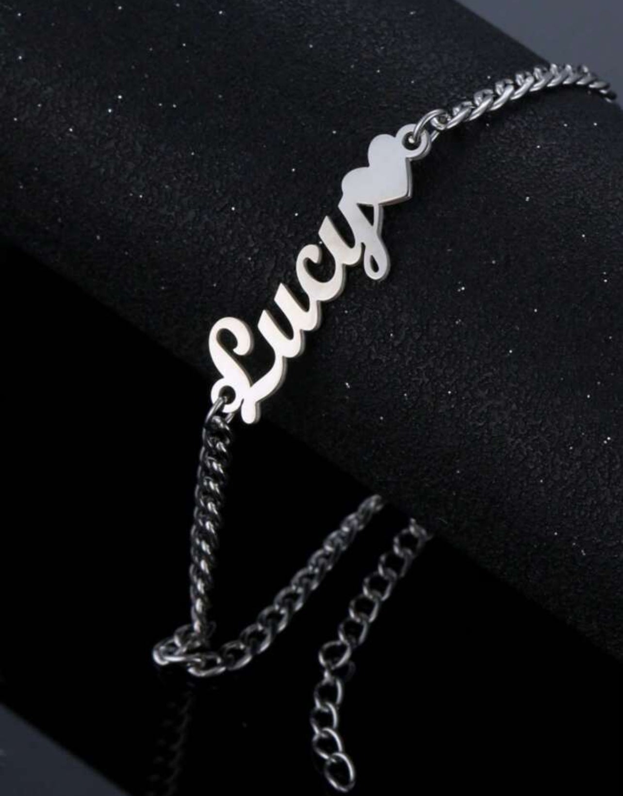 Bracelet Chaîne En Acier Inoxydable De 3 Mm Personnalisé