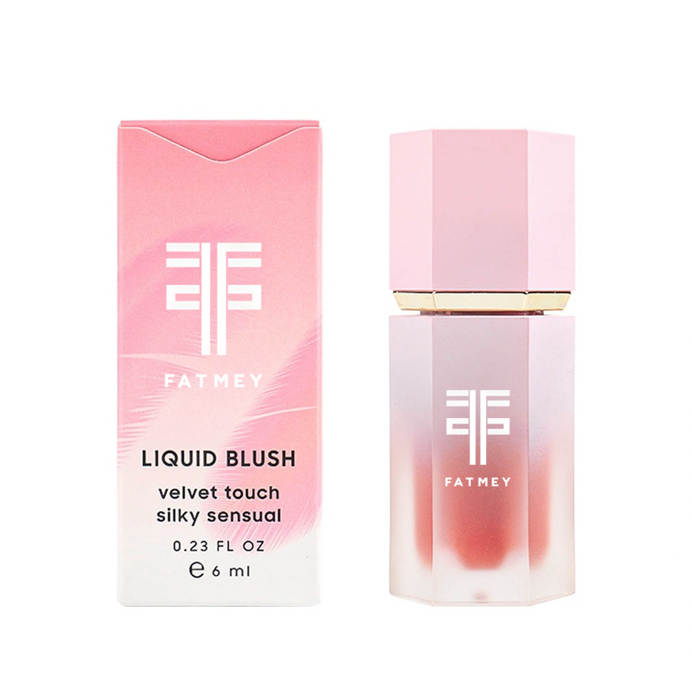 Charme Velouté – Blush Liquide à Appliquer