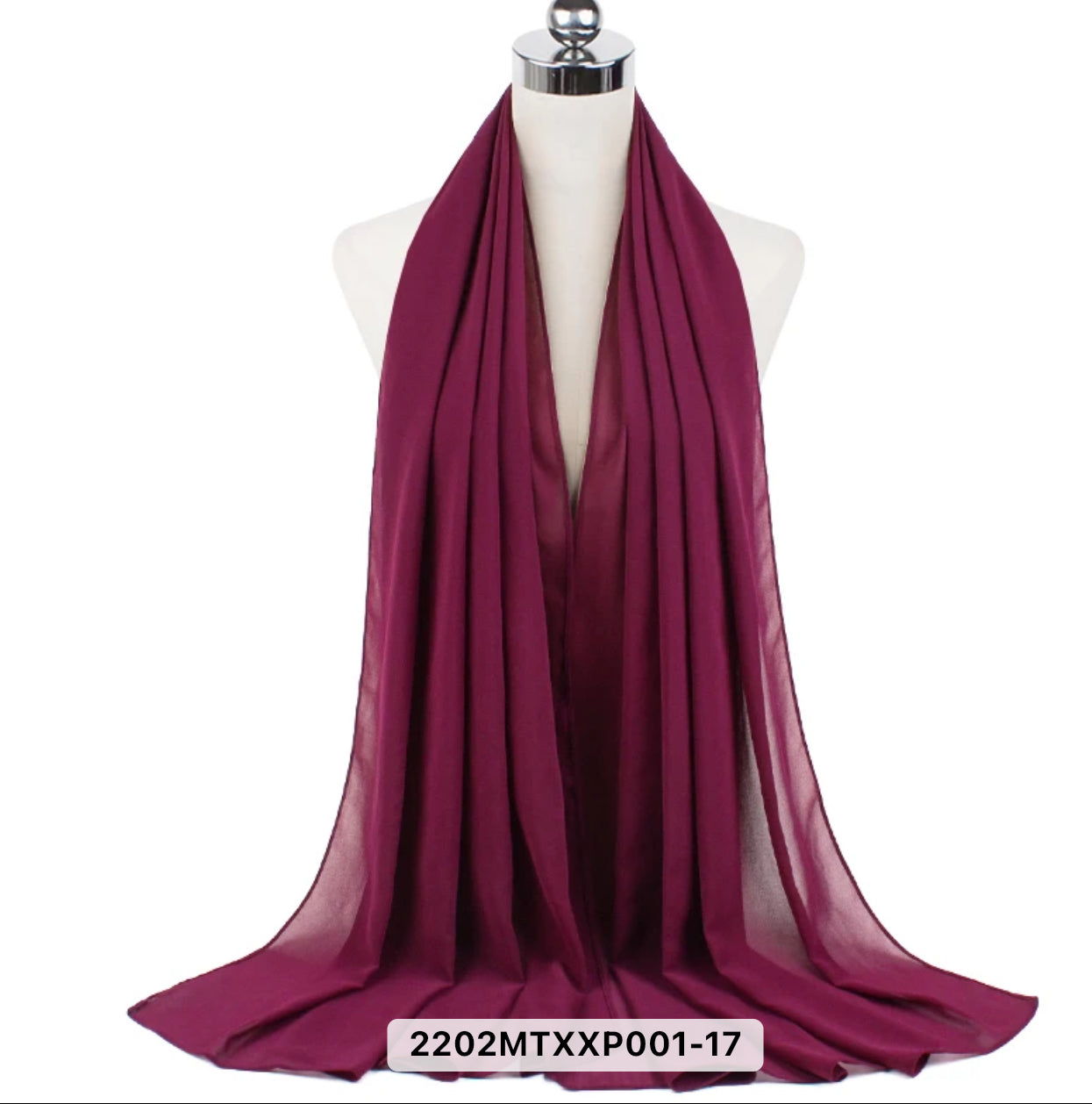 Hijab Mousseline de soie