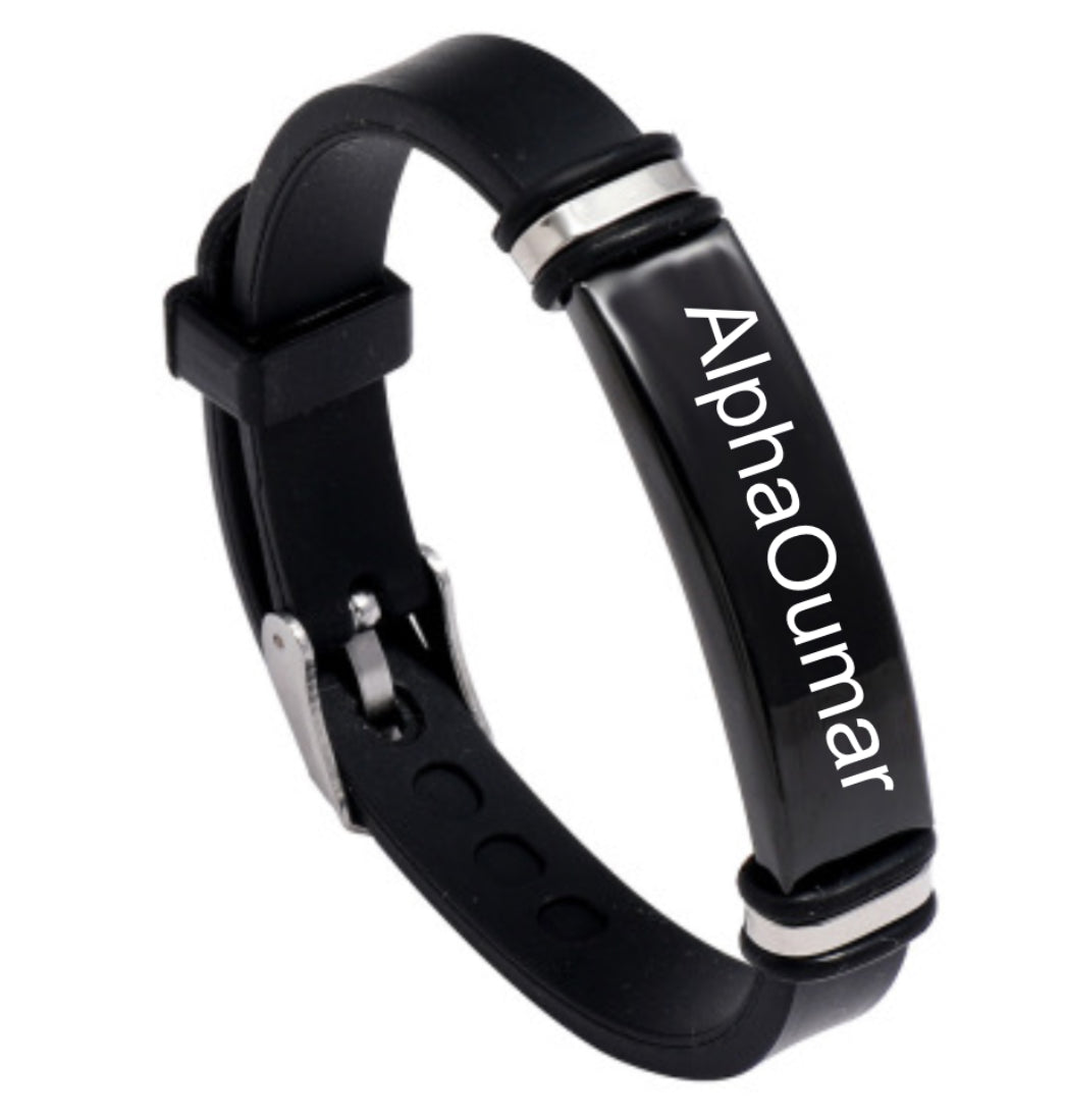 Bracelet pour homme personnalisé