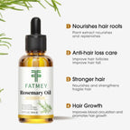 Huile de Romarin Naturelle – Soins Capillaires Anti-Chute