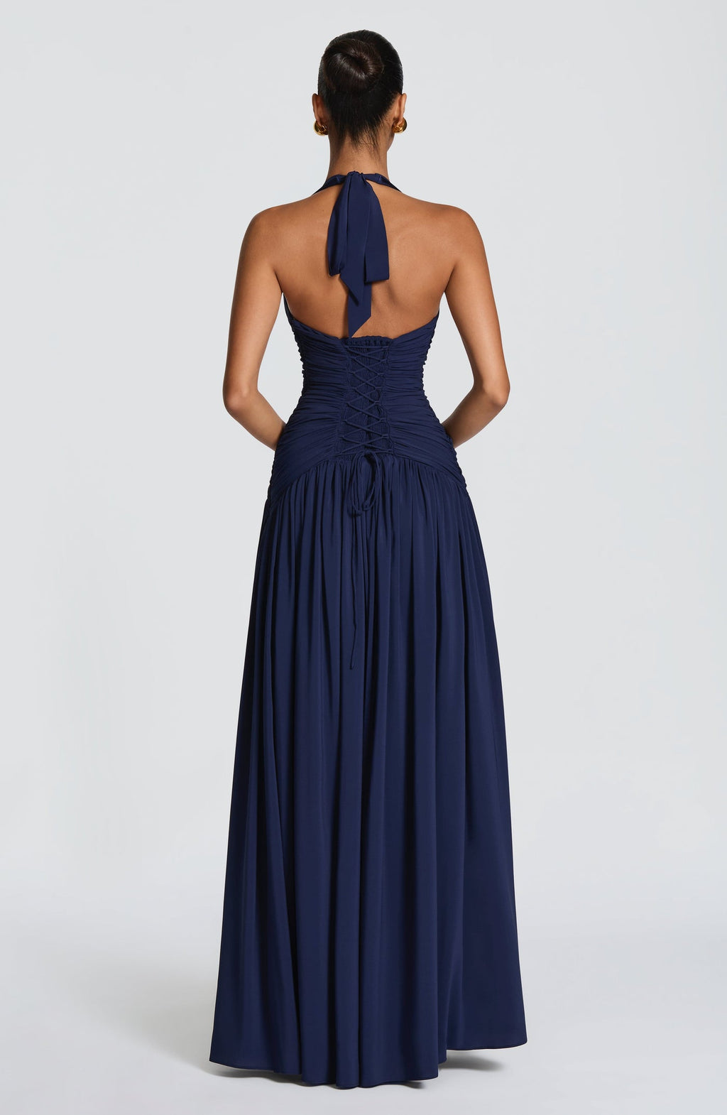 Amaris Maxi Dress – Navy Blue