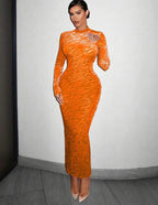 Robe Sexy Moulante À Rayures Zébrées Dos-Nu À Nœud Fendu