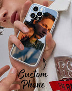 1pc Étui De Téléphone Personnalisé avec image