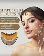 Brosse de Massage Visage et Cou en Bois – Rituel Spa & Détox