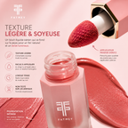 Charme Velouté – Blush Liquide à Appliquer