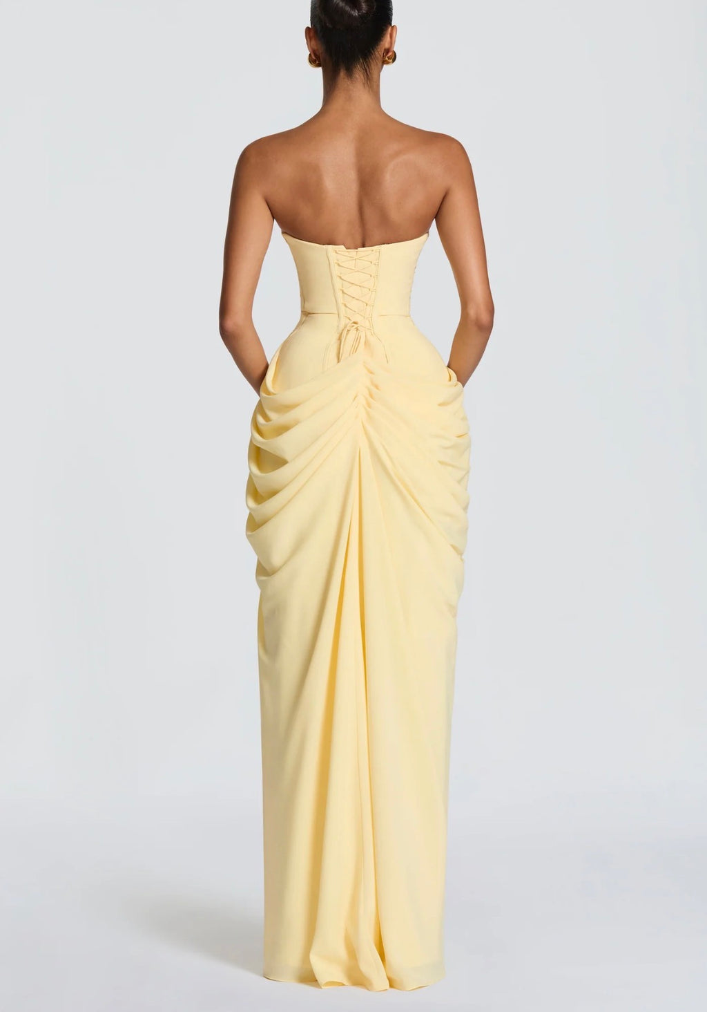 Robe Longue Cyra – Citron
