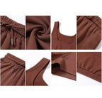 Ensemble Décontracté Femme – Top Court & Short