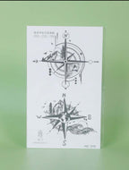 Tatouage Éphémère Boussole Aventure – Waterproof et Longue Durée