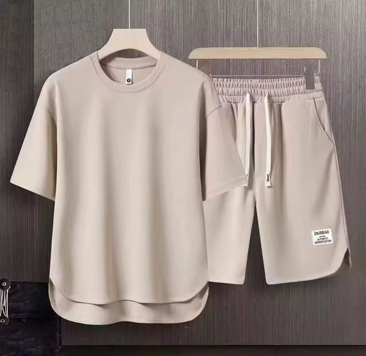 Ensemble Décontracté T-shirt et Short Assortis